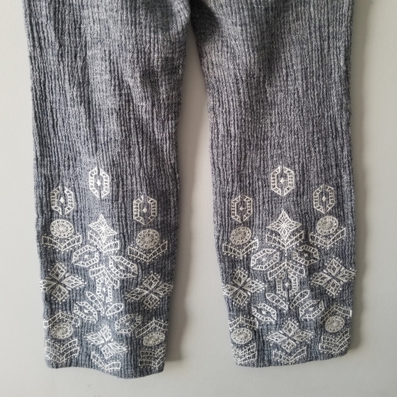 Soft Surroundings Shoreline Embroidered Pants XS - Picture 10 of 12